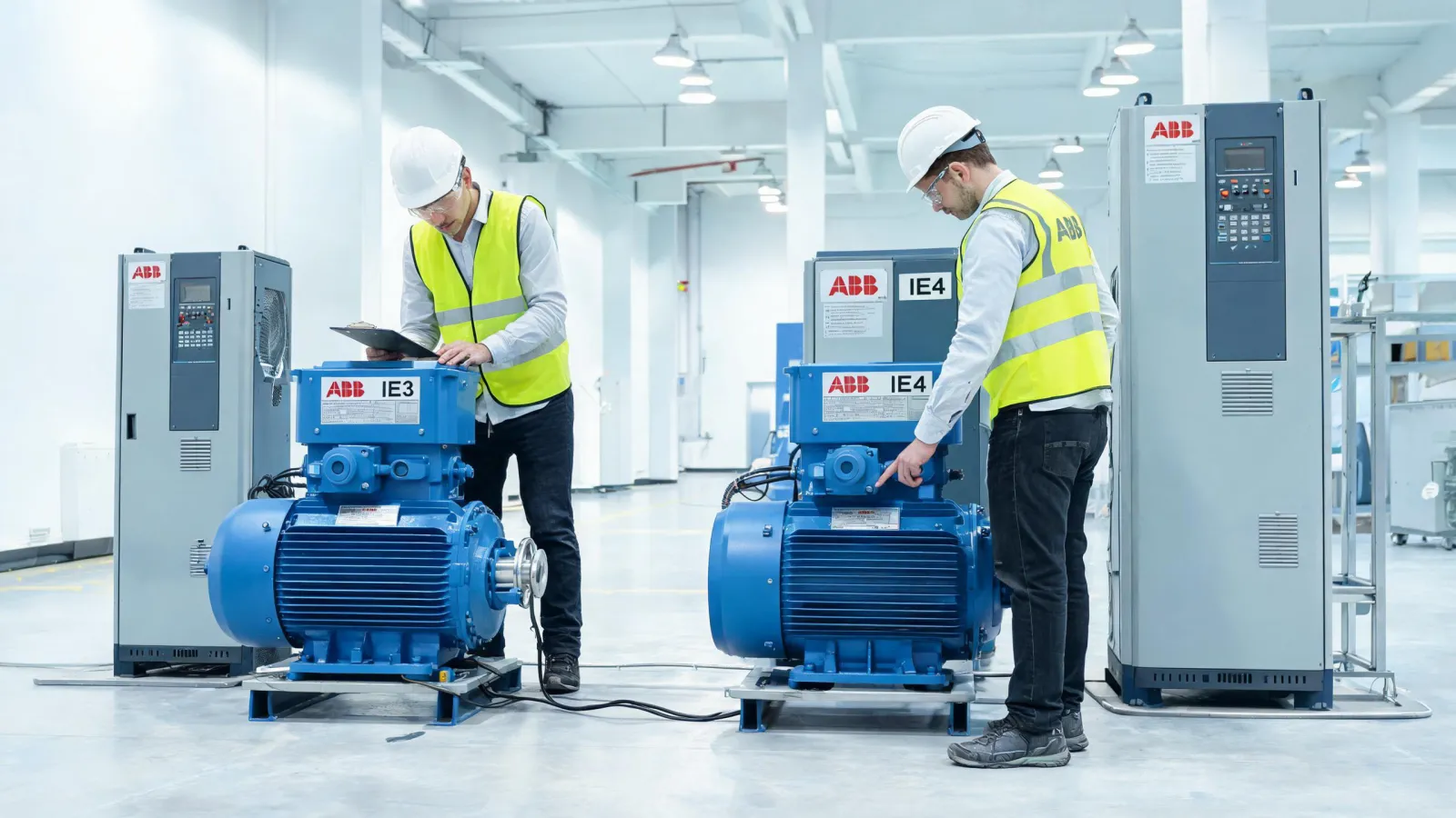 ABB Motor IE3 induction motor line