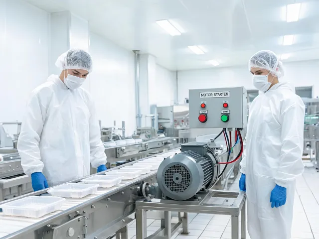 Food conveyor motor package